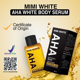 Image of Mimi White AHA Body Serum BPOM Original - 30ml