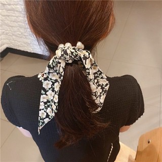 [TIỆM ĐÀO] CỘT TÓC SCRUNCHIES NGỌC HOA NHÍ VOAN LỤA