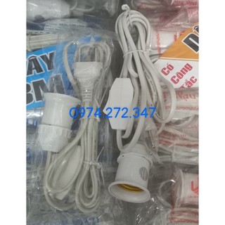 Dây Đuôi Đèn E27 Liền Công Tắc 3m / 5m