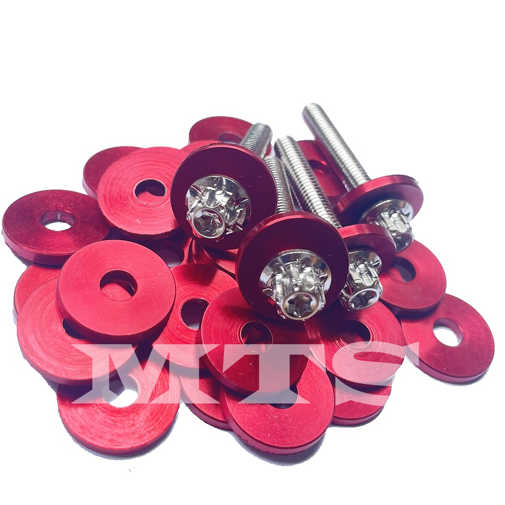 Long Đền Đỏ 6li,8li,10li,12li,14li Gắng Dàn Áo Lốc Máy Mẫu Đỏ Trơn MTS