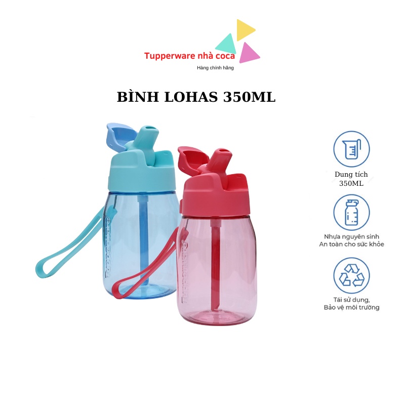 Bình nước chịu nhiệt siêu kín mini Lohas Flask 350ml, eco 500ml Tupperware