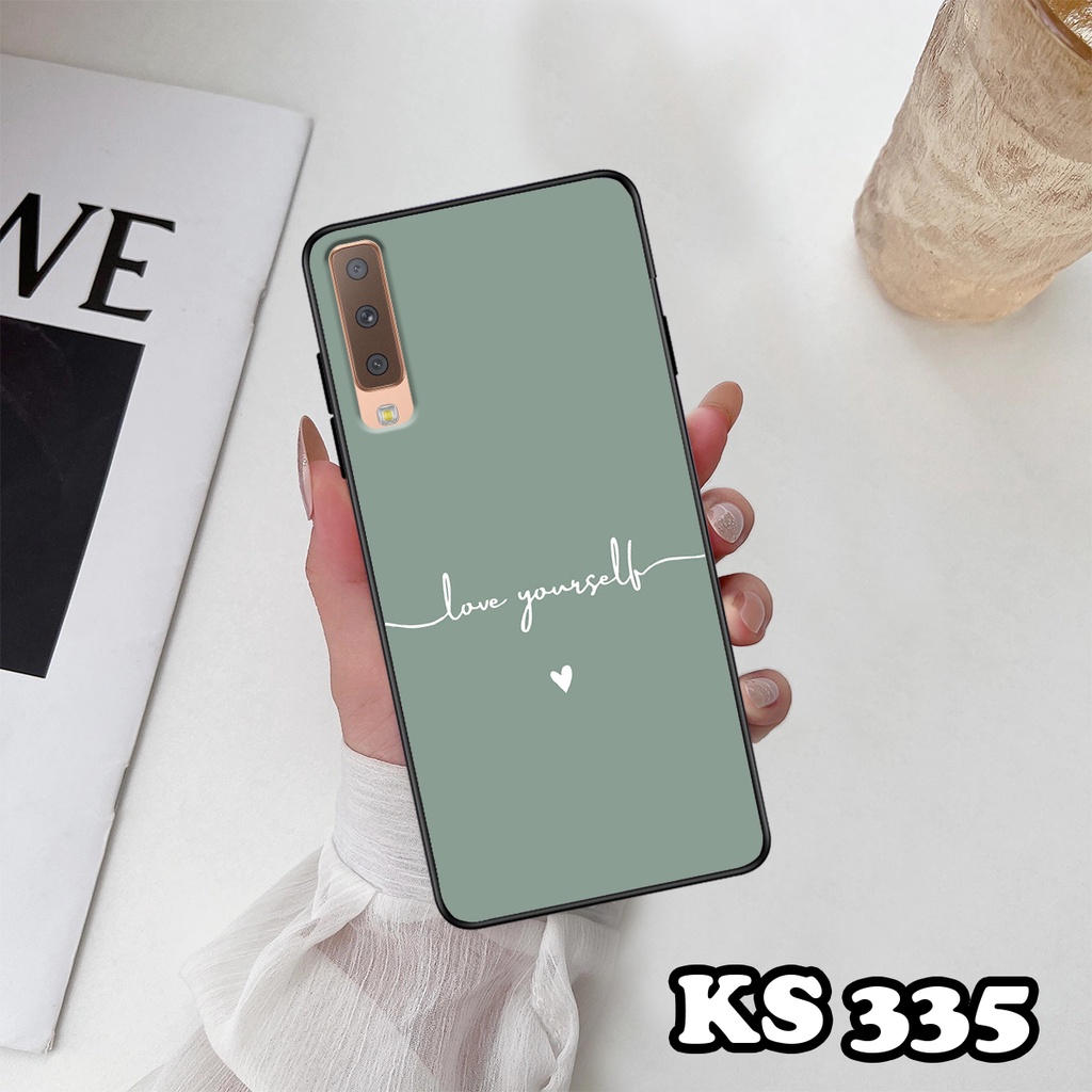 Ốp lưng Samsung A7 2018 - Samsung A9 2018 - Ốp in hình LoveSmile - Chất liệu TPU cao cấp chống sốc bảo vệ máy
