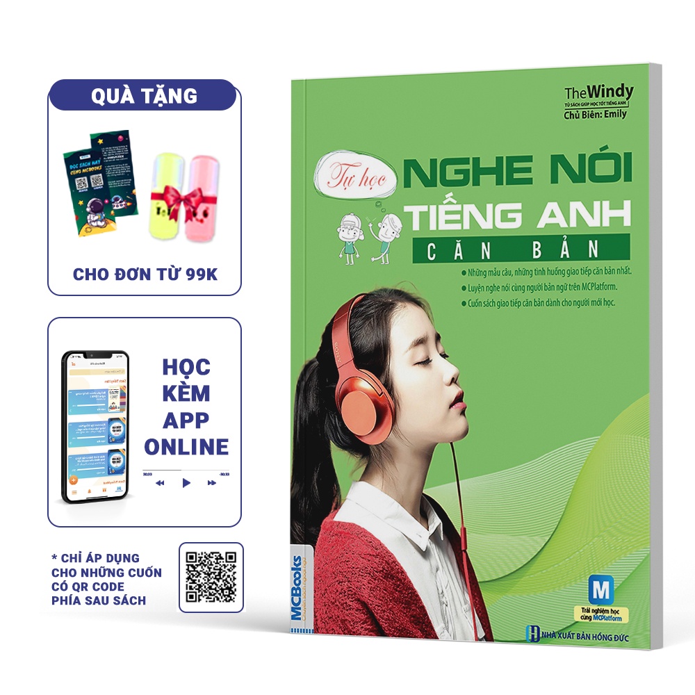 Sách - Tự Học Nghe Nói Tiếng Anh Căn Bản