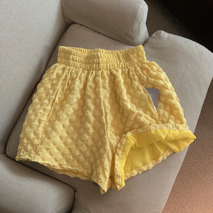 JSC Quần Short Lưng Thun Đính Kim Cương Giả Thời Trang Mùa Hè Cho Nữ