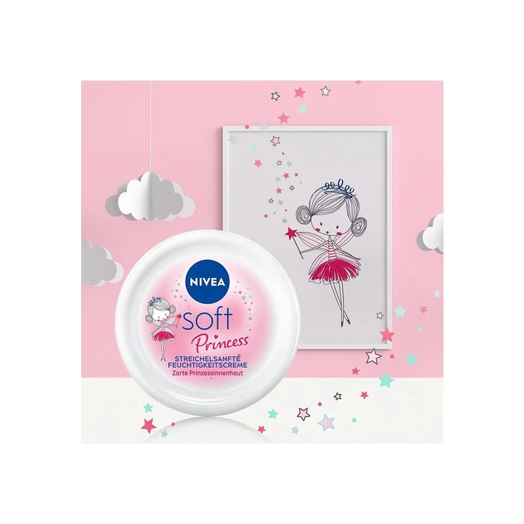 Kem dưỡng da Nivea Soft trẻ em của Đức