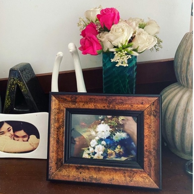 Khung Ảnh Vintage Phong Cách Châu Âu Cổ Điển Trang Trí Treo Tường Để Bàn 78 Decor Không Kèm Ảnh 5FRAME001