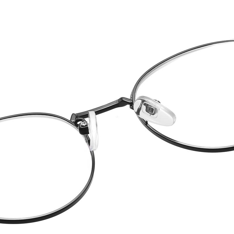 Mắt Kính Gọng Tròn Mỏng Nhẹ Thay Đổi Màu Phong Cách Cổ Điển Thời Trang