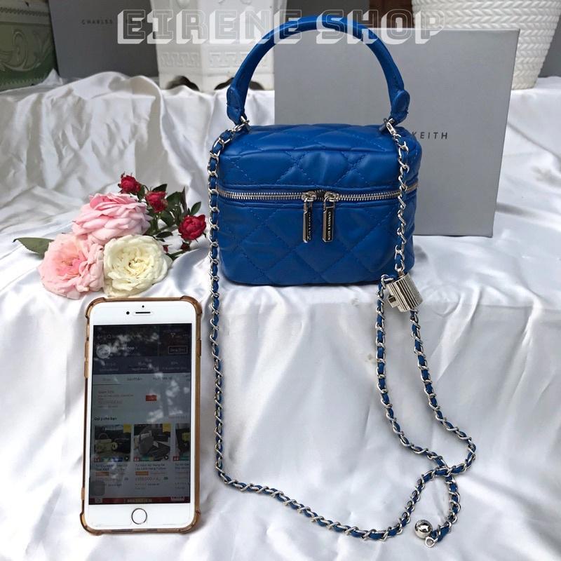 Túi Cốp chần trám da mềm trơn fullbox sẵn năm màu