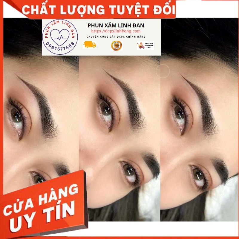 Mực MAX Phun Xăm Hữu Cơ  Siêu Bám 👄Môi 12ML 👍 Mày 18ML 👍Chính Hãng