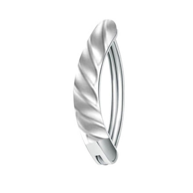 Khuyên Rốn Bằng Bạc Đính Đá Zircon Phong Cách Tối Giản Cho Nữ