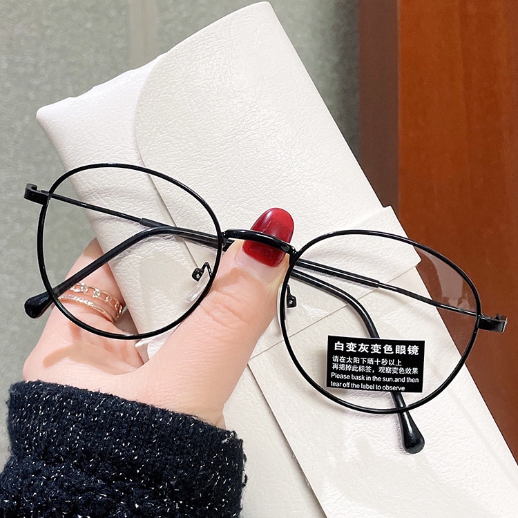 Mắt Kính Chống Bức Xạ Bằng Kim Loại Chống Ánh Sáng Xanh Dành Cho Nam Nữ