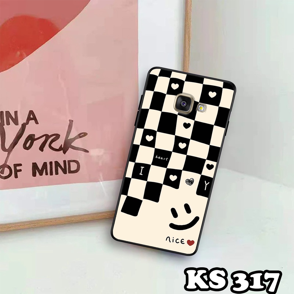 Ốp lưng Samsung A7 2016 - A5 2016 - A3 2016 - Ốp in hình họa tiết caro - Chất liệu TPU siêu bền, sang trọng