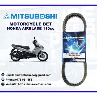 Dây curoa Mitsuboshi Nhật Bản cho Honda Airblade 110cc