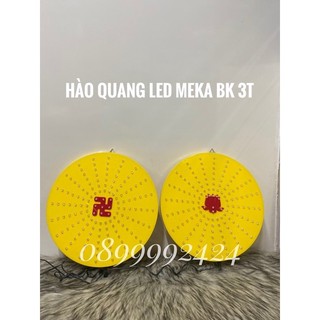 ĐÈN HÀO QUANG LED 30CM MEKA SIÊU SÁNG BK