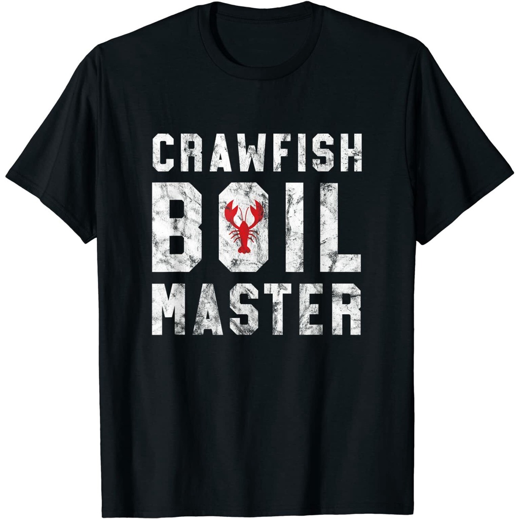 Tees Áo Thun In Hình Cá Chép Boil Master Cajun Crawfish Boil Thời Trang Hipster Bán Chạy Nhất