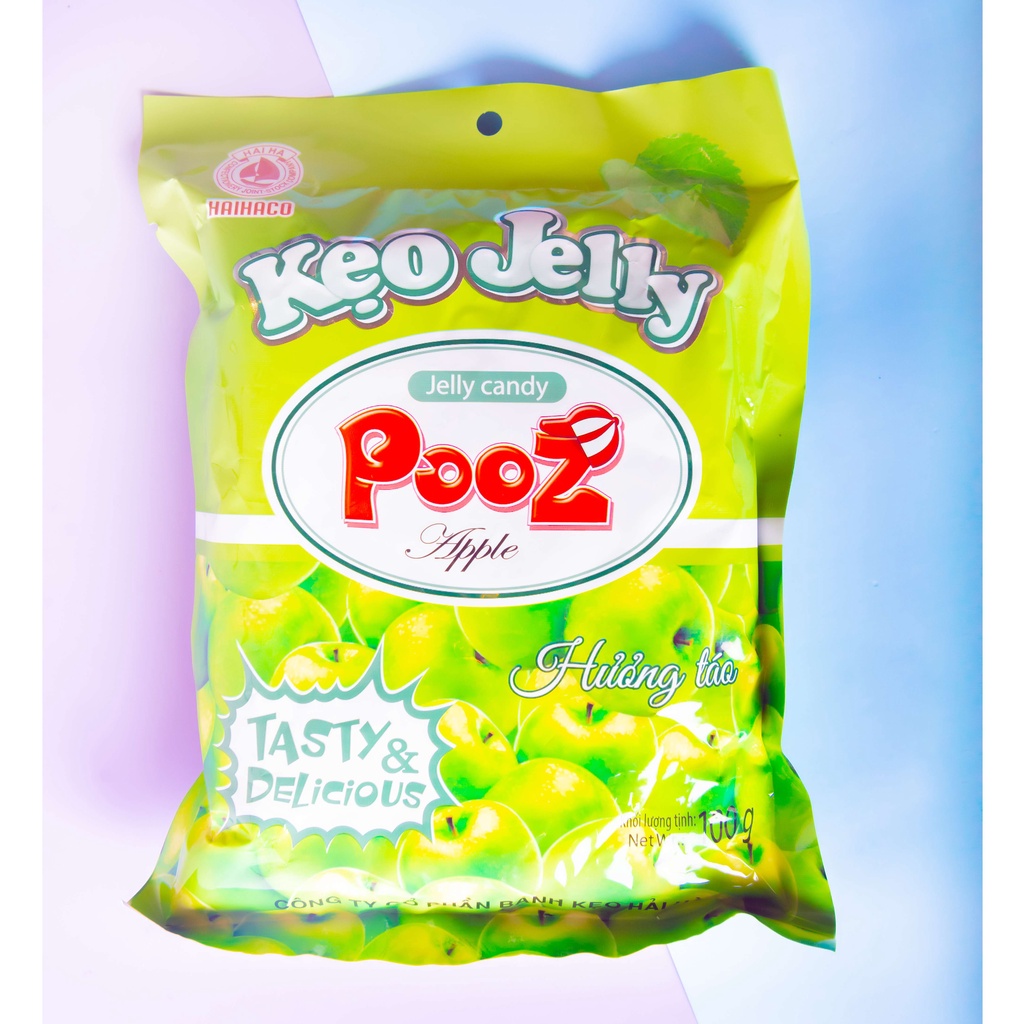 Kẹo Dẻo Jelly Pooz Hải Hà Hương (Túi: 100g)