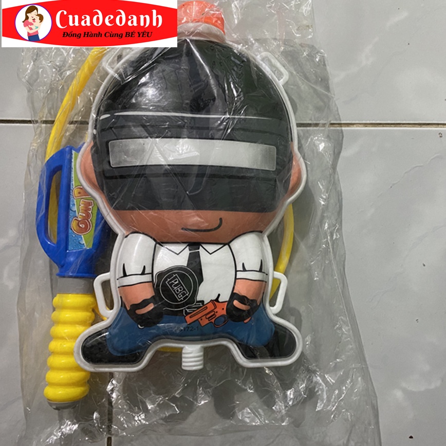 Đồ Chơi Ba Lô Súng Nước Siêu Nhân Bình Chứa Dung Tích Lớn Vòi Phun Mạnh Như Siêu Nhân