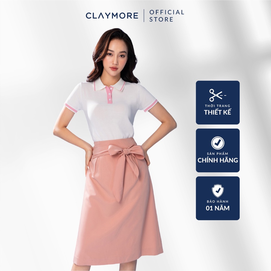Polo Tay Ngắn Viền Cổ CLAYMORE Mã C0621S1305LC