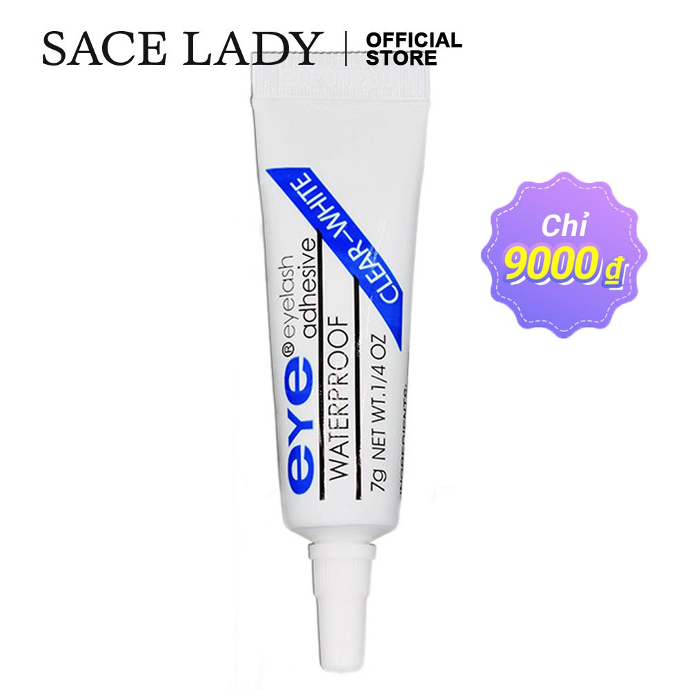 Keo dán lông mi SACE LADY không màu nhanh khô tiện dụng