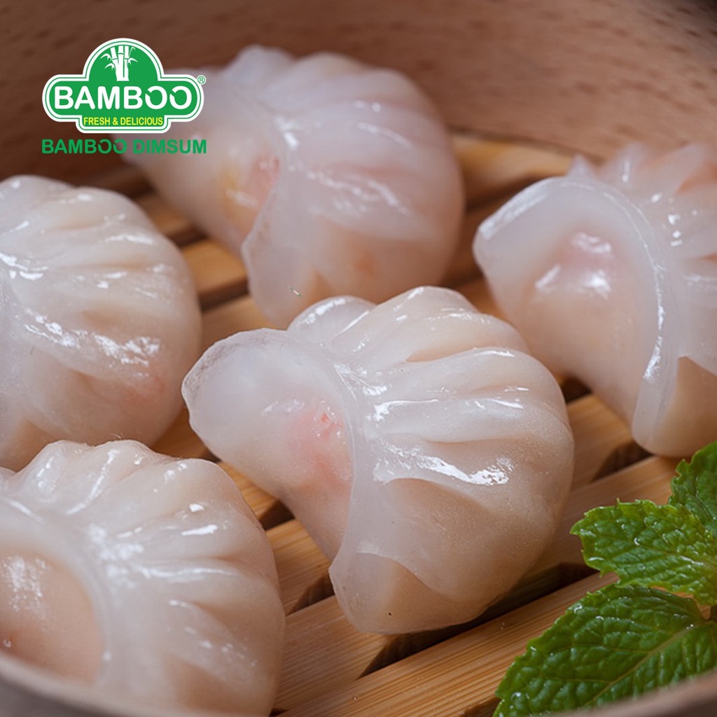 Há Cảo Tôm/Tôm Hẹ/Sò Điệp/Hoa Hồng/Hoành Thánh/Bán Cuốn BAMBOO Gói 300G Mix Vị