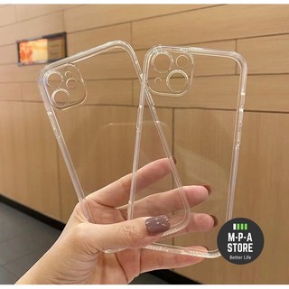 Ốp lưng CẠNH VUÔNG trong suốt dành cho 6/6plus/6splus/7/7plus/8/8plus/x/xs/11/12/13/14/pro/max/plus/promax