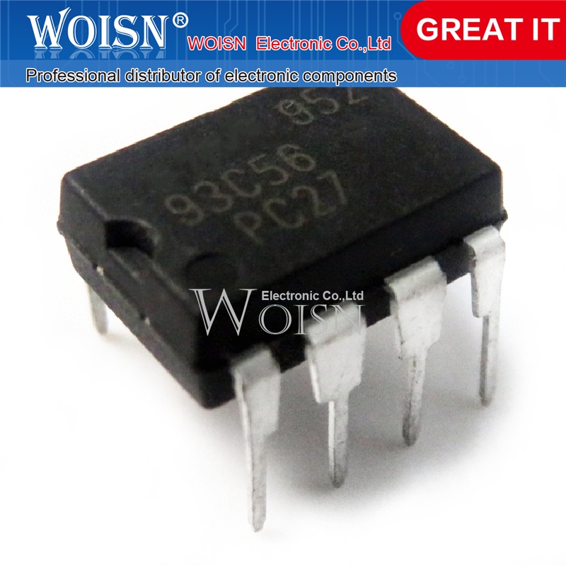 10 Chiếc at93c56 93c56 dip-8 Còn Hàng