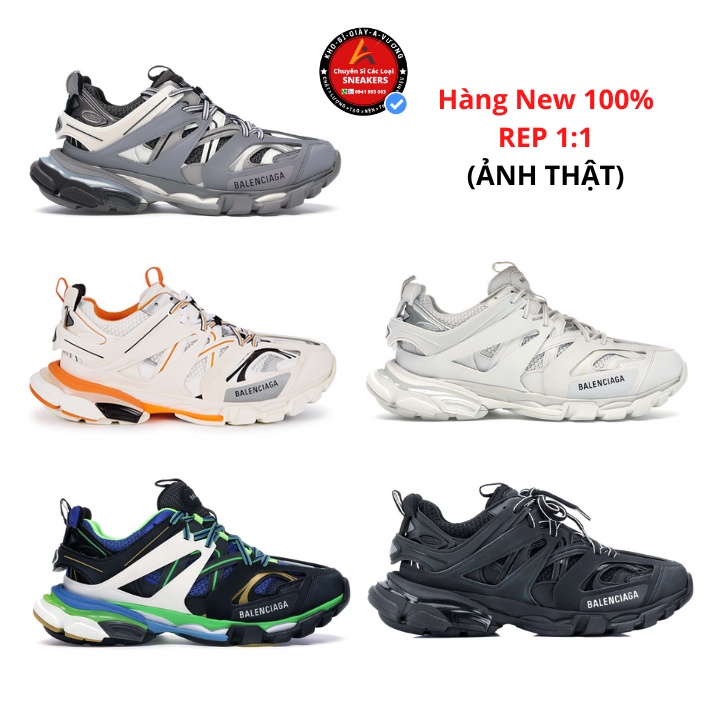 GIÀY THỂ THAO BALEN SNEAKER NAM NỮ BALENCIAGA TRACK 3.0 BẢN CAO CẤP
