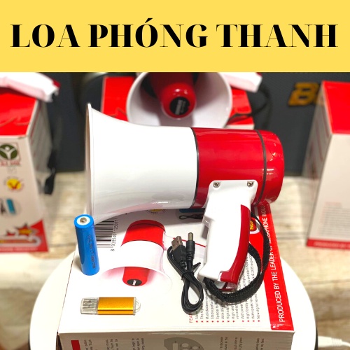 Loa phóng thanh cầm tay 35w hỗ trợ bán hàng rong hiệu quả cao