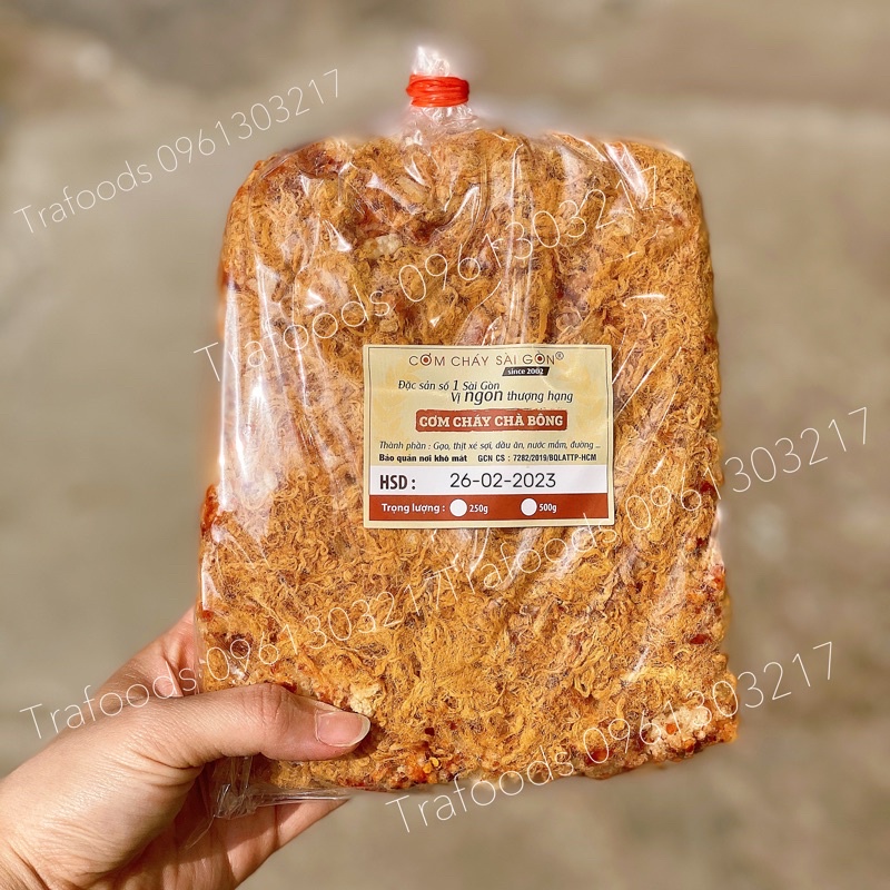 (250g)Cơm cháy siêu chà bông Sài Gòn tại Hà Nội