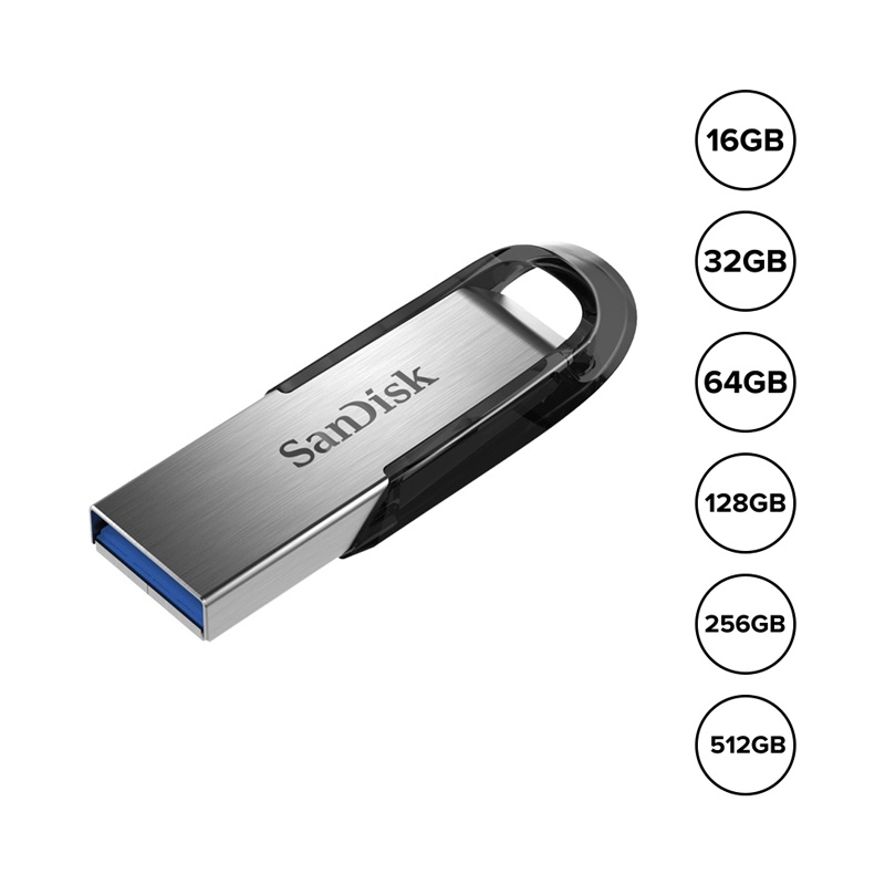 USB 3.0 SanDisk Ultra Flair CZ73 16GB / 32GB / 64GB / 128GB / 256GB / 512GB - Bảo hành chính hãng 5 năm