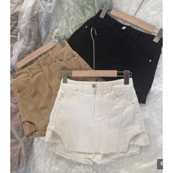Quần Váy Ngắn Kaki , Áo Xốp Thun - BT Fashion