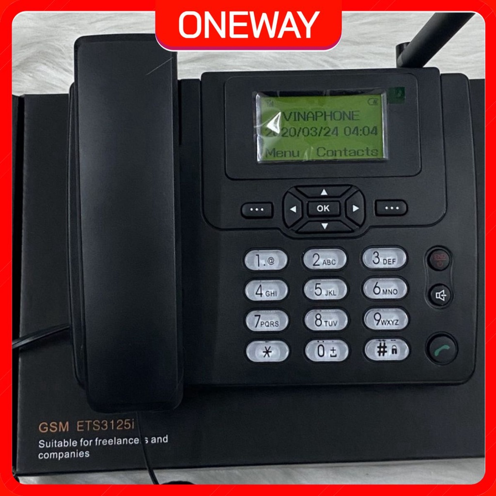 ❤️ Điện Thoại Bàn Không Dây Xài Sim, Gắn Sim, Lắp Mọi Loại Sim Di Động, GPhone, HomePhone Huawei ETS 3125i.