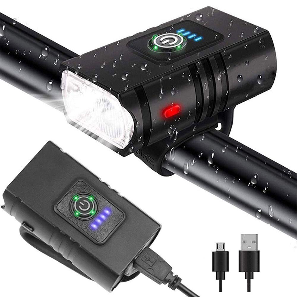 Đèn LED SUENIN Chống Thấm Nước Có Cổng Sạc USB Cho Xe Đạp