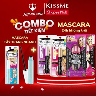 Set Chuốt Mi Mascara và Tẩy Trang Mascara Kissme Heroine Nhật Bản