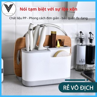 ⭐️khay để dao, thớt, đũa - kệ cắm dao, đựng đũa, để vung đa năng