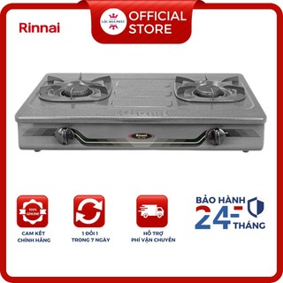 Bếp gas đôi rinnai rv-370 n - ngọn lửa xanh - tiết kiệm gas - hàng chính hãng store