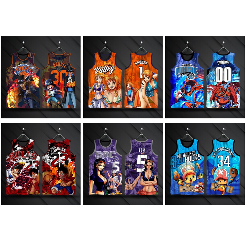 Áo Bóng Rổ ONE PIECE | Toàn Bộ Thăng Hoa
