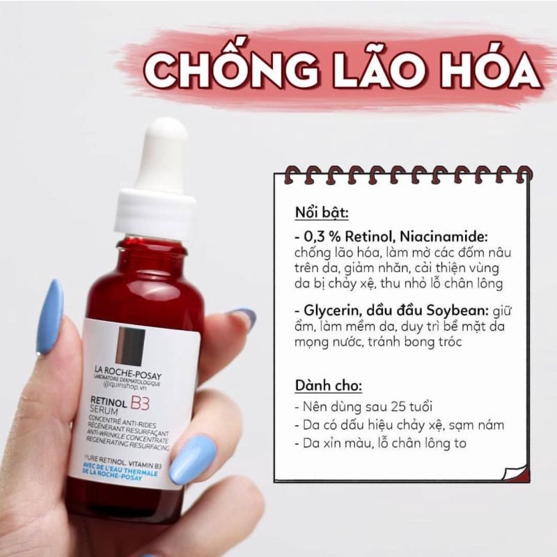 Serum C10 La Roche Posay Pure Vitamin C Nguyên Chất Cho Da Nhạy Cảm 30ml .