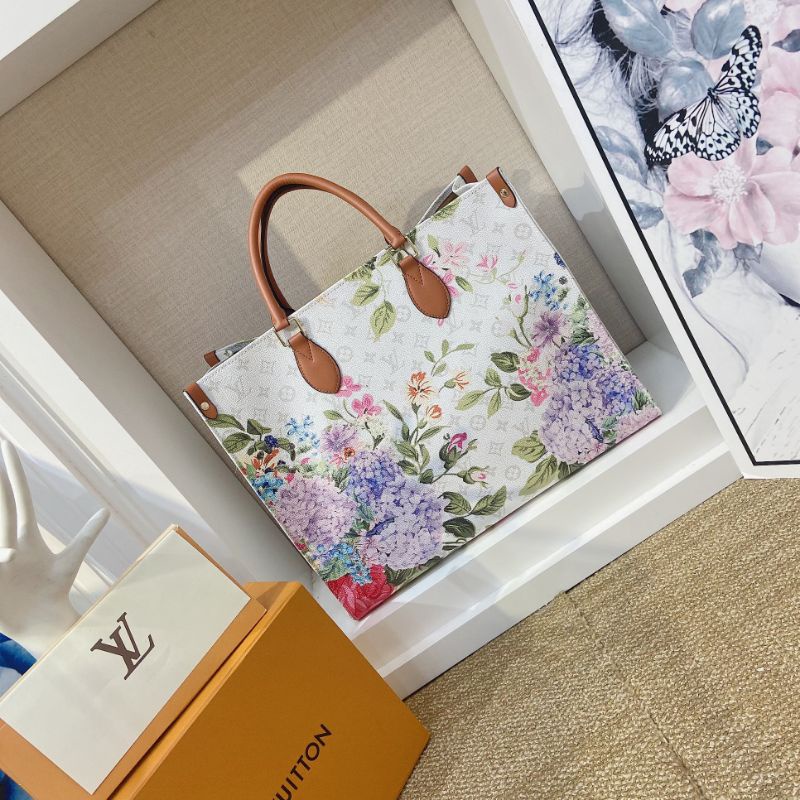 Túi LV onthego họa tiết hoa