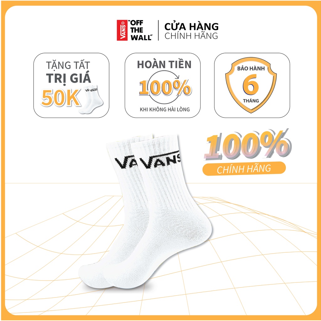 Tất vans chính hãng, vớ thể thao thời trang cho nam nữ sử dụng hàng ngày