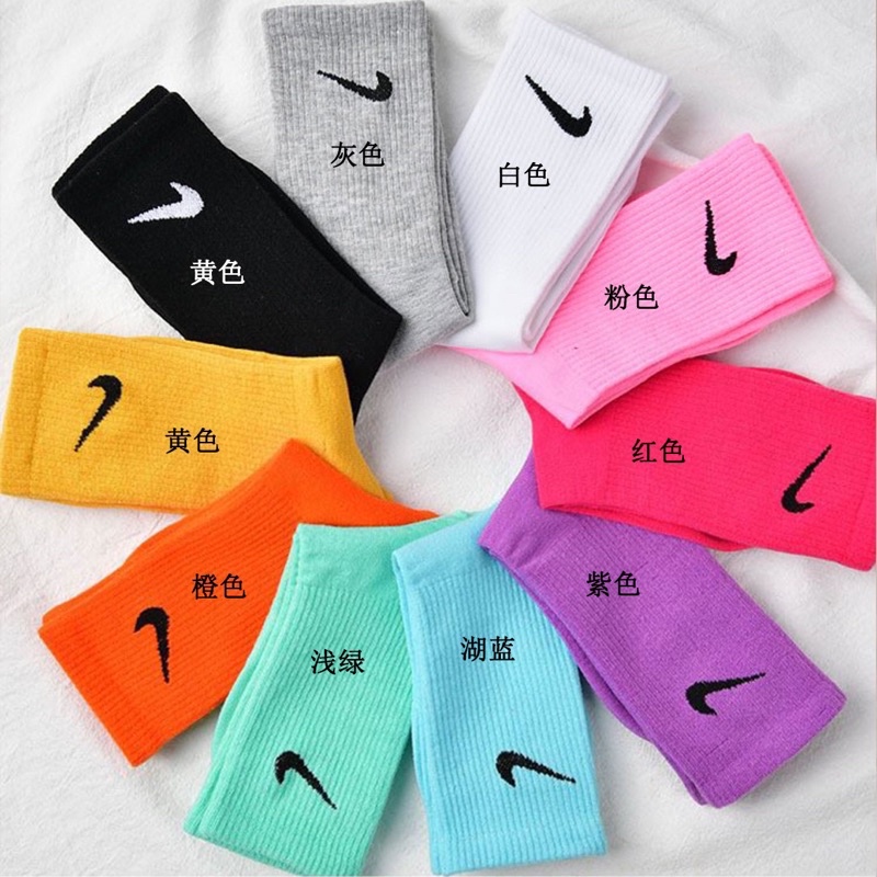 SET 10 ĐÔI TẤT MÓC CỔ CAO NHIỀU MÀU