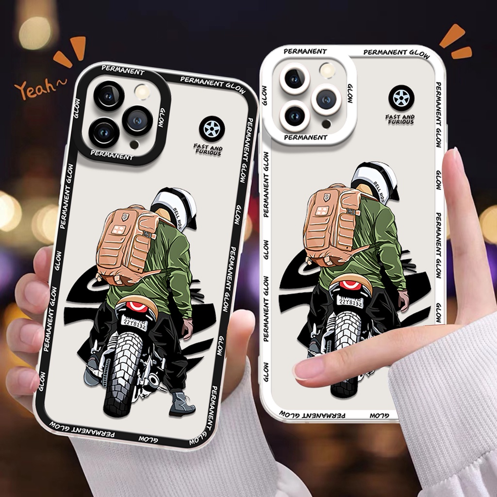 Ốp Điện Thoại TPU Dẻo Trong Suốt Họa Tiết Hoạt Hình Dễ Thương Cho IPhone 14 13 12 Pro Max 11 8 7 6S 14 Plus XS XR X Max