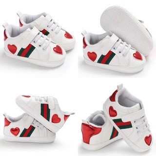 Giày Sneaker Da PU Đế Mềm Cho Bé Sơ Sinh