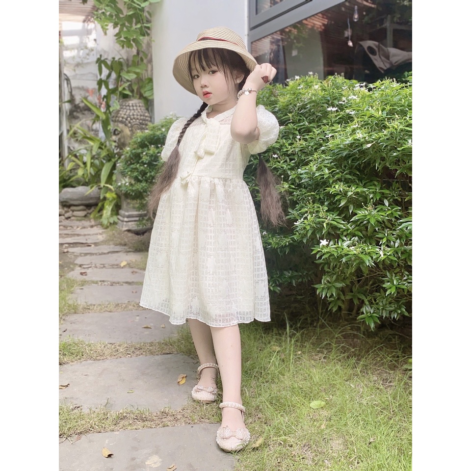 Đầm Công Chúa Cho Bé💝FREESHIP💝 Rabbit Kids -Váy Size Đại Bé Gái 8-40kg Đi Học Ren Chun Mềm Mại