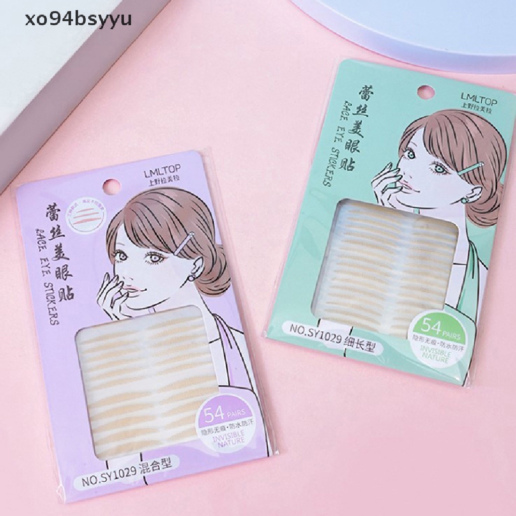 Set 54 Miếng Dán Kích Mí Trang Điểm Làm Đẹp Cho Nữ xo94bsyyu