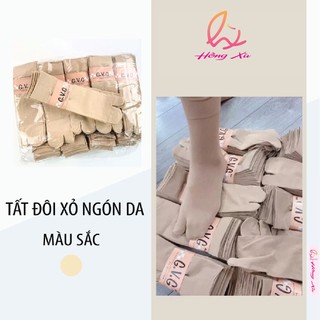 Đôi tất sỏ ngón da chân nữ mịn,đẹp [Hồng Xù]