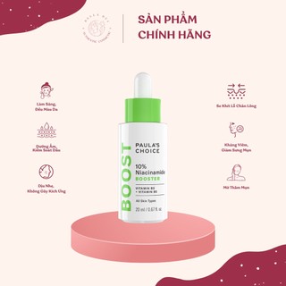 Tinh chất se khít lỗ chân lông và làm sáng da 10% niacinamide booster