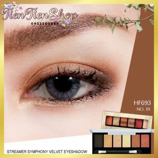 Phấn mắt Sivanna 6 ô Streamer velvet