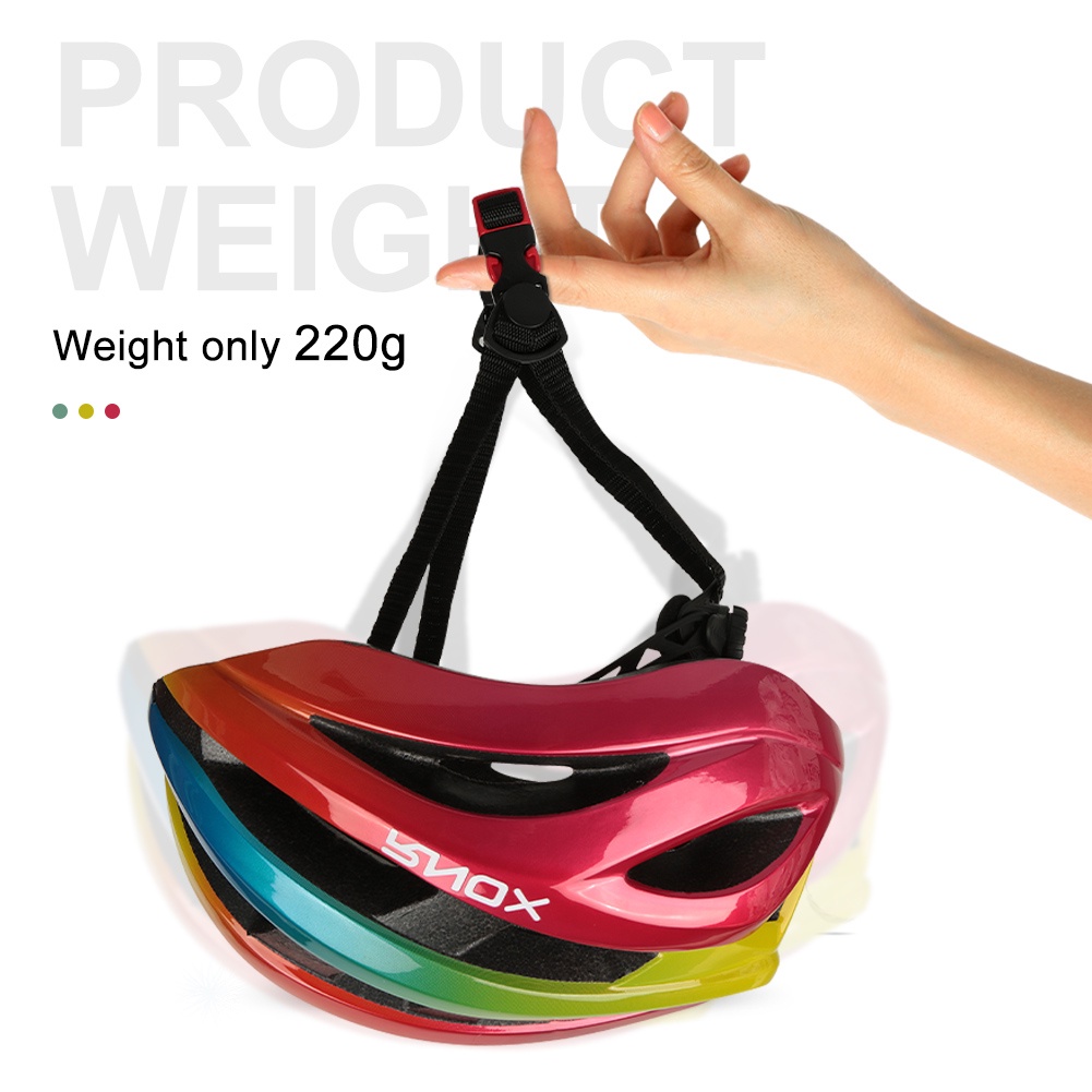 Rnox Mũ Bảo Hiểm 55-62CM EPS Thoáng Khí An Toàn Cho Người Lớn
