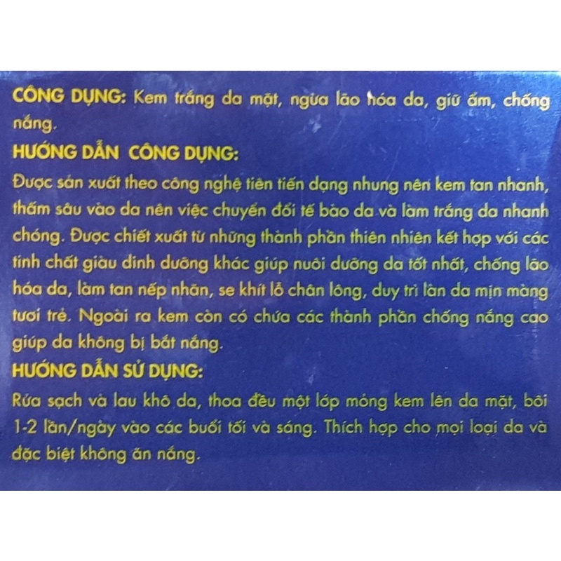 Kem mầm tái sinh  mh spa